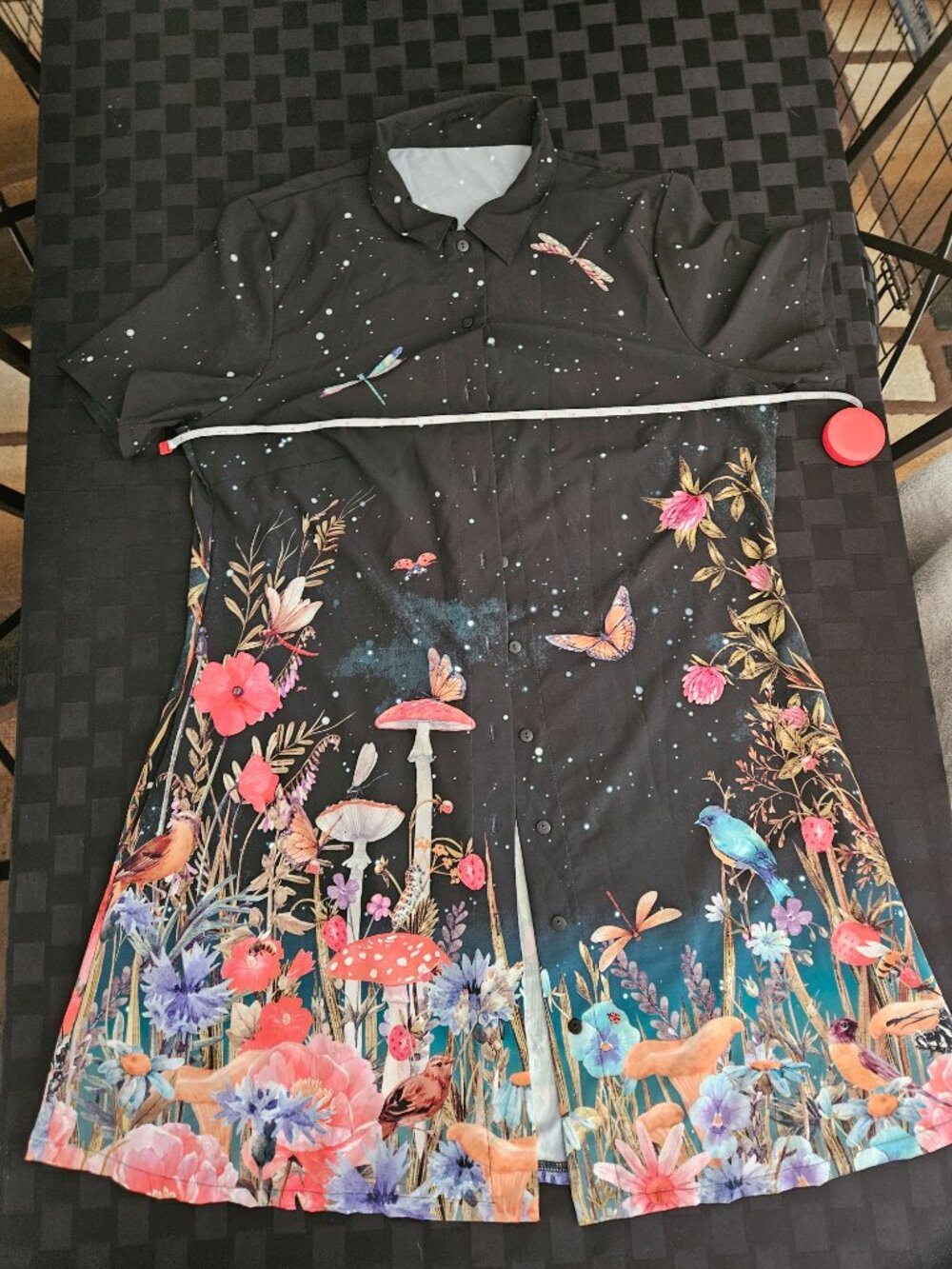 Blackmilk Fairytale Floral Shirt Dress - Picture 3 of 7